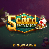 5 Card Poker fair play slot and card game